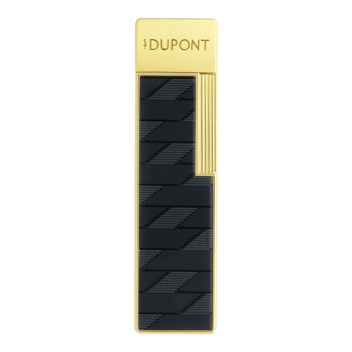 S.T. Dupont Twiggy - Laque Brillante Monogram 1872 - Black