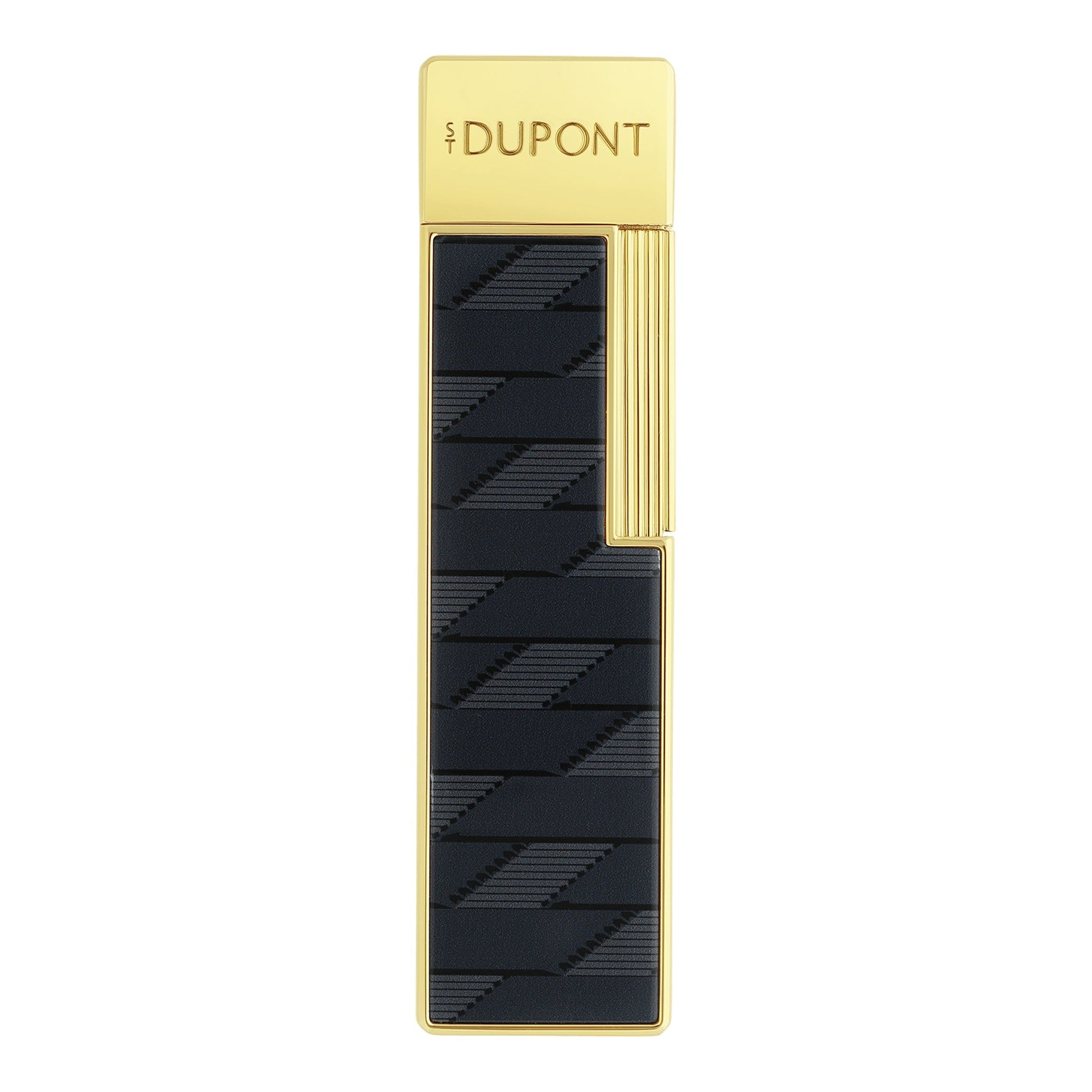 S.T. Dupont Twiggy - Laque Brillante Monogram 1872 - Black