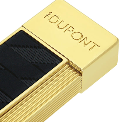 S.T. Dupont Twiggy - Laque Brillante Monogram 1872 - Black — alternate view