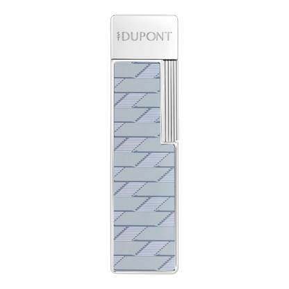 S.T. Dupont Twiggy - Laque Brillante Monogram 1872 - Grey