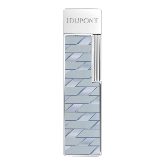 S.T. Dupont Twiggy - Laque Brillante Monogram 1872 - Grey