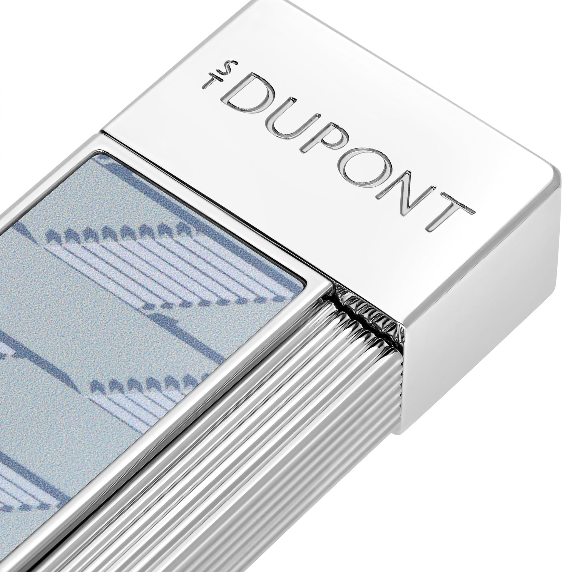 S.T. Dupont Twiggy - Laque Brillante Monogram 1872 - Grey — alternate view
