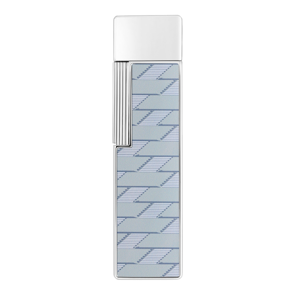 S.T. Dupont Twiggy - Laque Brillante Monogram 1872 - Grey — angle view