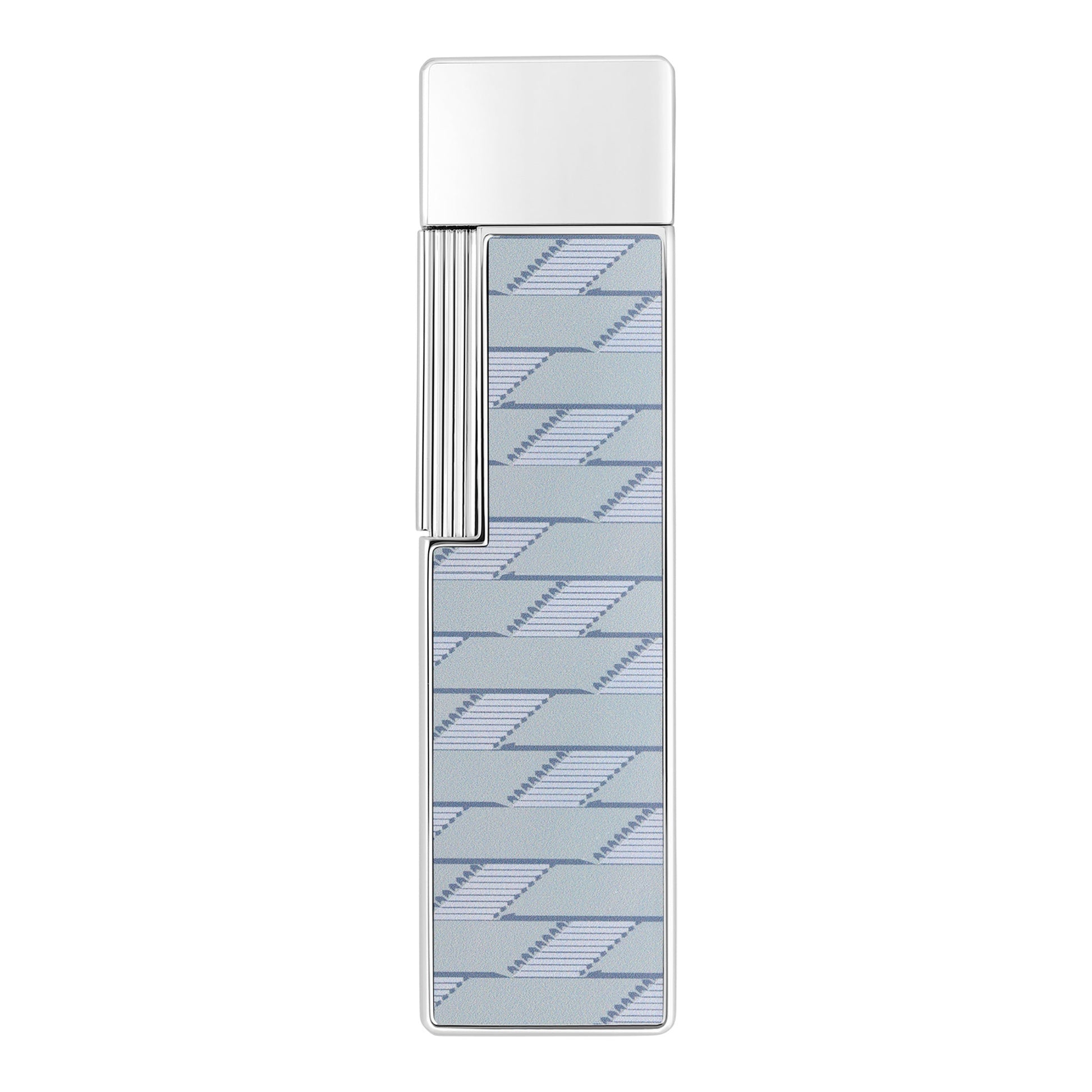 S.T. Dupont Twiggy - Laque Brillante Monogram 1872 - Grey — angle view