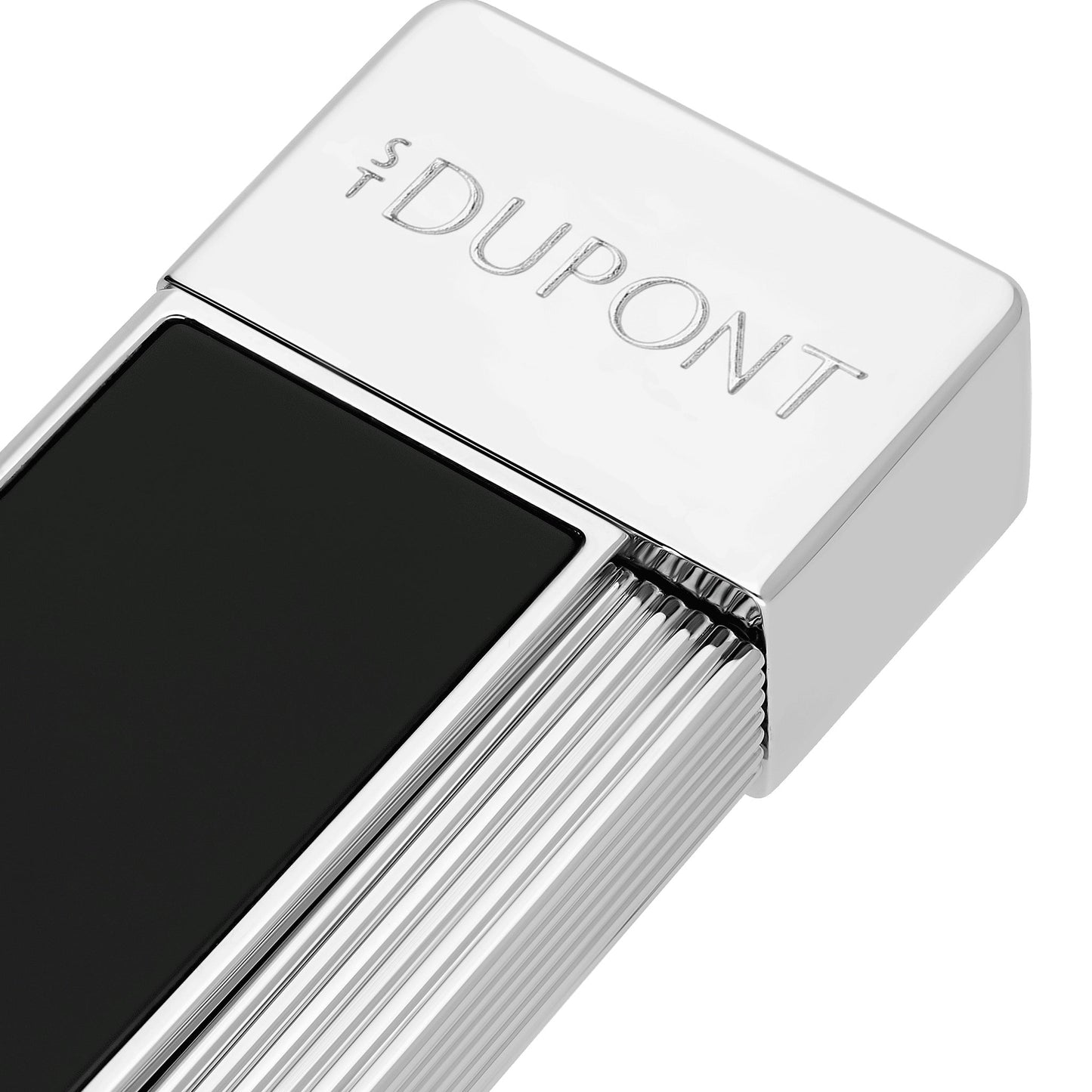 S.T. Dupont Twiggy - Laque Brillante Noire - Chrome — alternate view