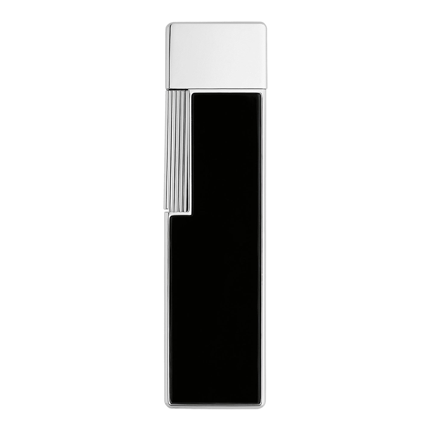 S.T. Dupont Twiggy - Laque Brillante Noire - Chrome — angle view