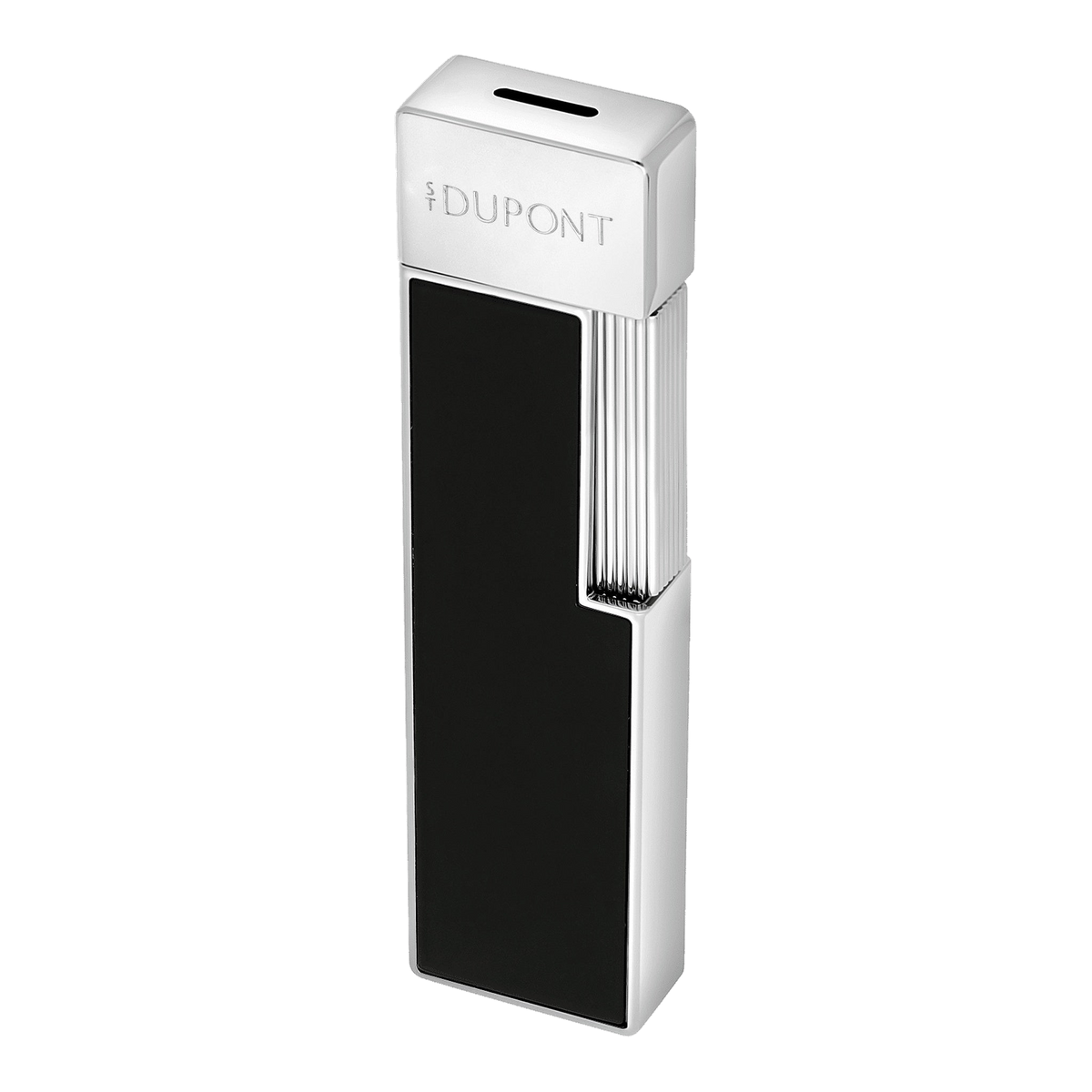 S.T. Dupont Twiggy - Laque Brillante Noire - Chrome — detail view