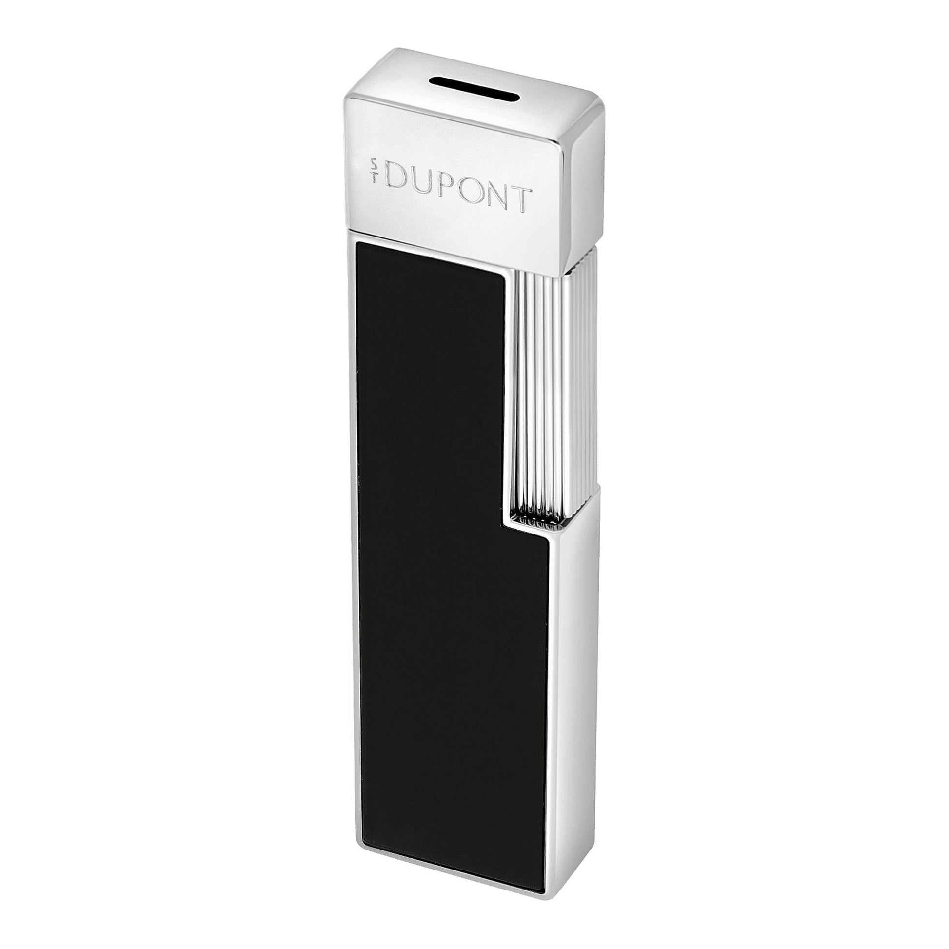 S.T. Dupont Twiggy - Laque Brillante Noire - Chrome — detail view