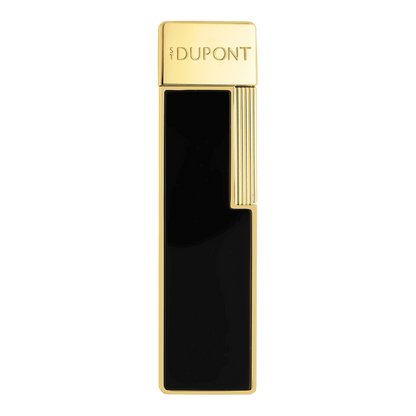 S.T. Dupont Twiggy - Laque Brillante Noire - Gold