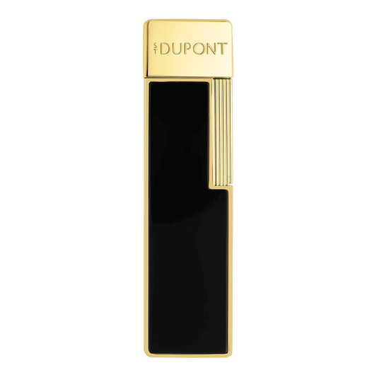 S.T. Dupont Twiggy - Laque Brillante Noire - Gold