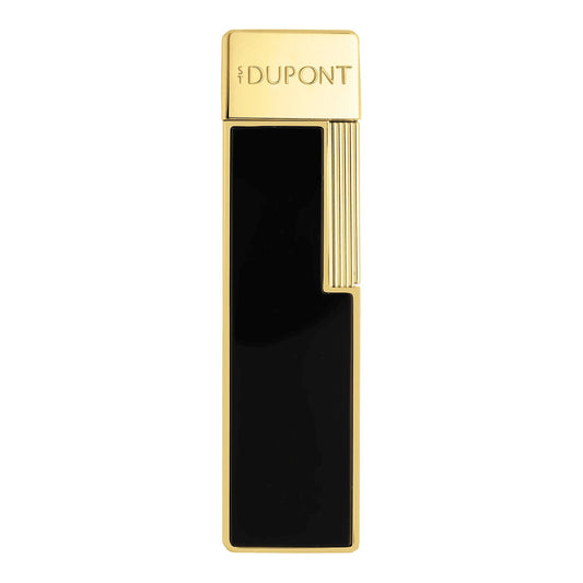 S.T. Dupont Twiggy - Laque Brillante Noire - Gold