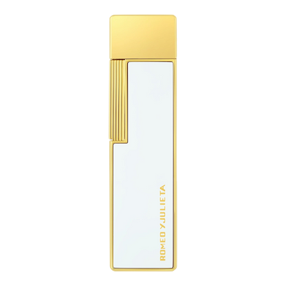 S.T. Dupont Romeo Y Julieta - Twiggy Blanc / Doré White / Golden — angle view