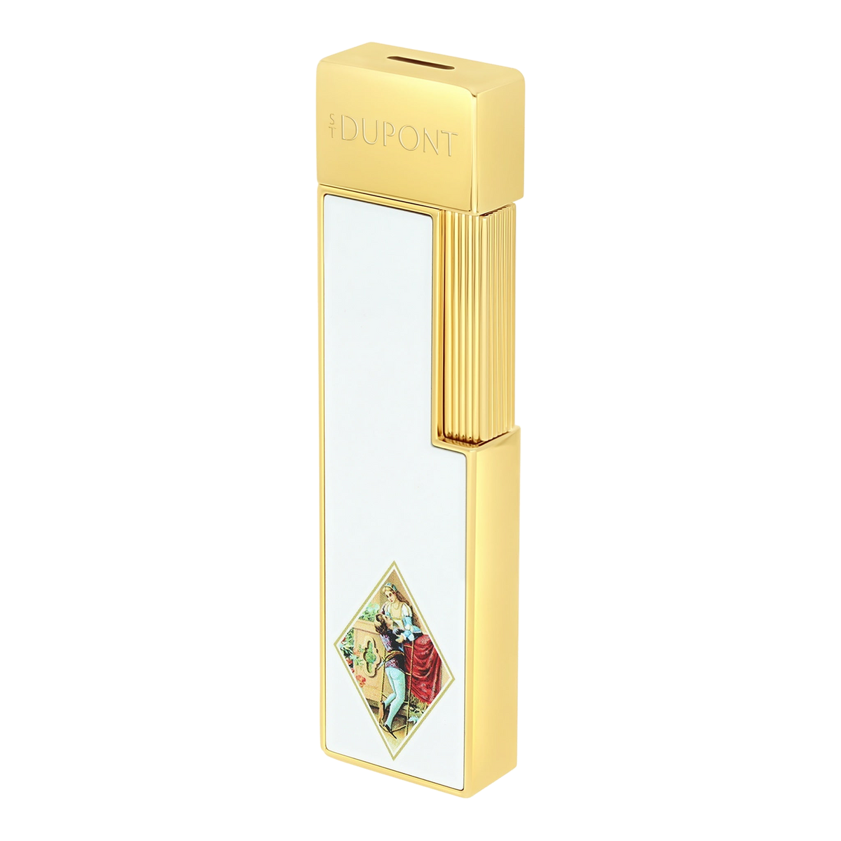 S.T. Dupont Romeo Y Julieta - Twiggy Blanc / Doré White / Golden — detail view