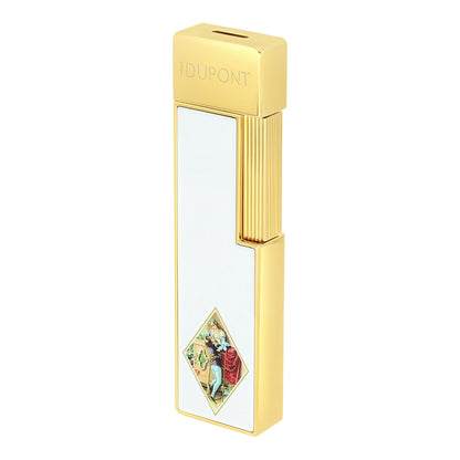 S.T. Dupont Romeo Y Julieta - Twiggy Blanc / Doré White / Golden — detail view