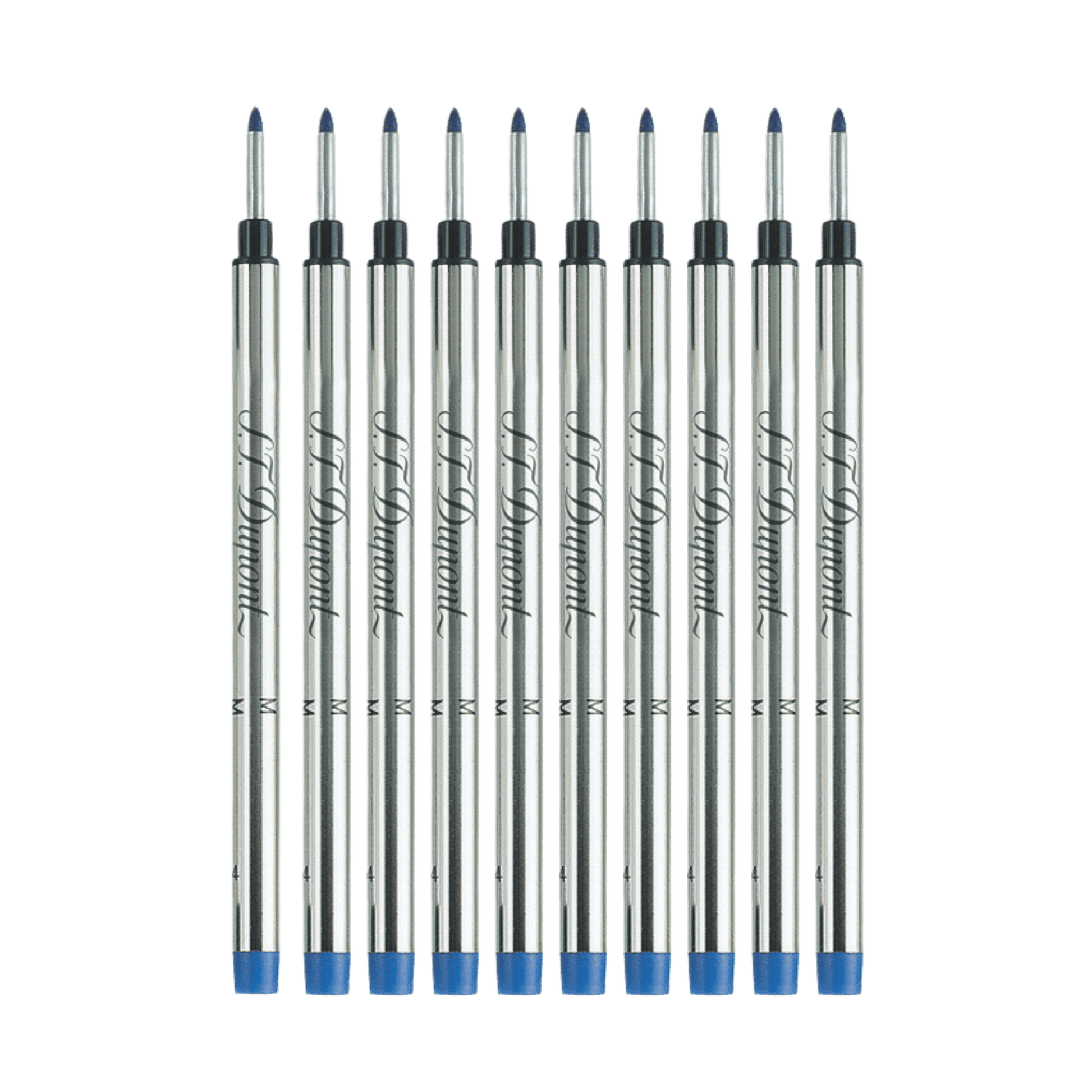 S.T. Dupont Soft Tip Refills Med.Blue (10)