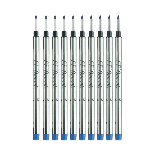 S.T. Dupont Soft Tip Refills Med.Blue (10)