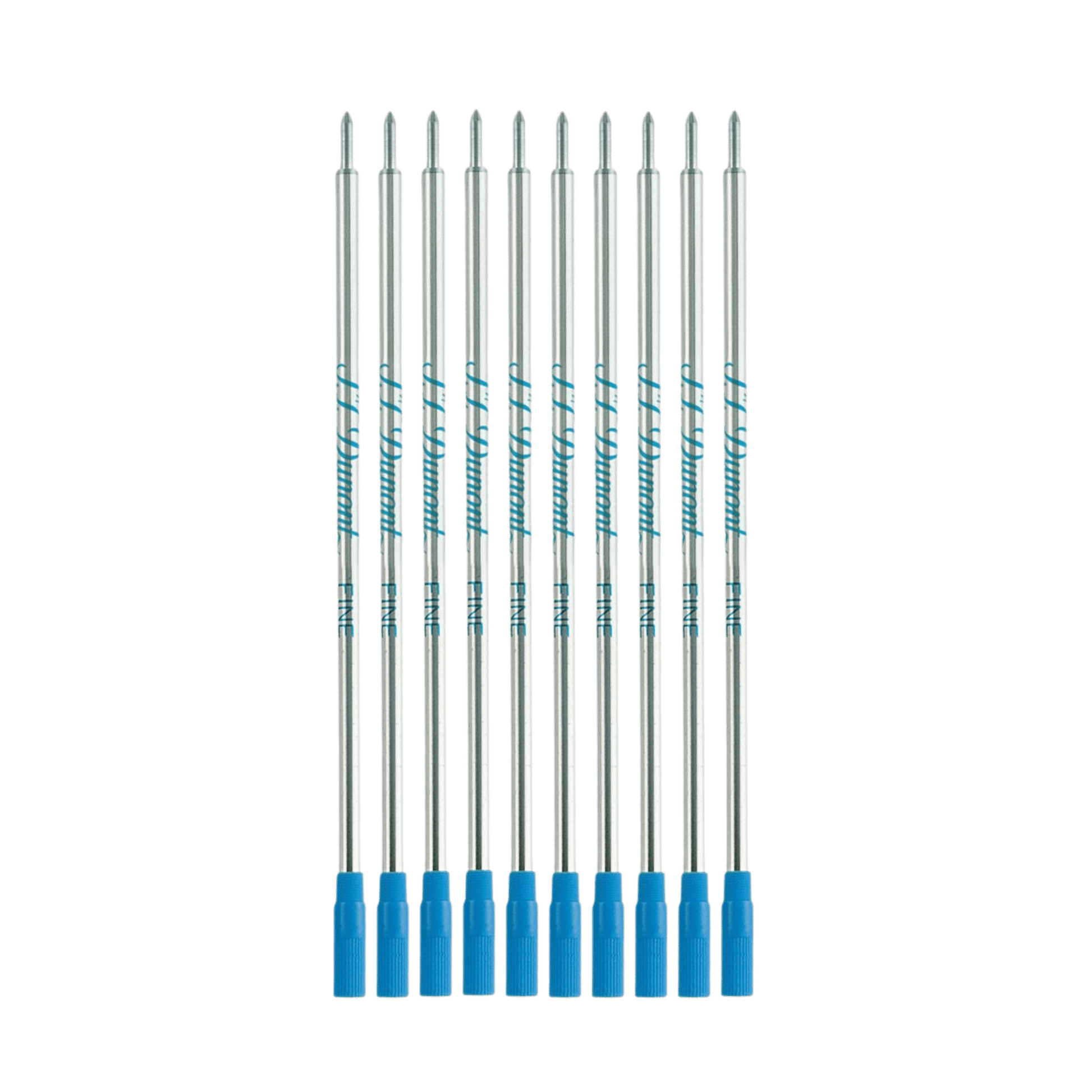 S.T. Dupont Ballpoint Pen Refills Medium Blue Box of 10