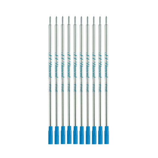 S.T. Dupont Ballpoint Pen Refills Medium Blue Box of 10