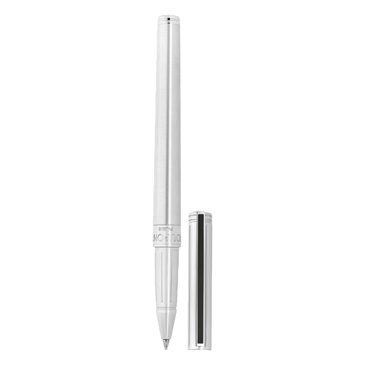 S.T. Dupont Classique convertible rollerball pen, brushed palladium - ref 042075N