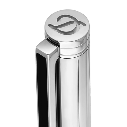 S.T. Dupont Classique Ballpoint Pen Brushed Palladium — detail view
