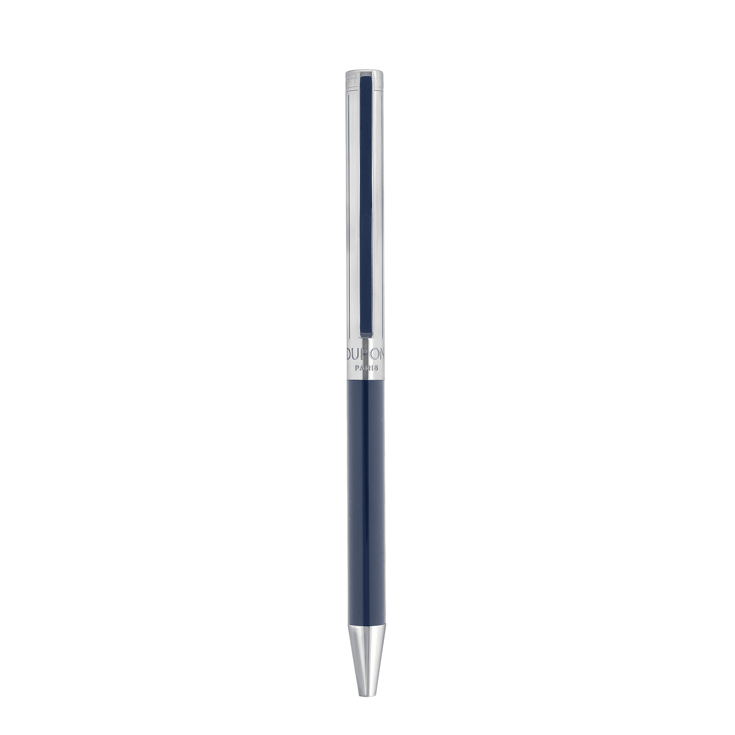 S.T. Dupont Classique Ballpoint Pen Blue Lacquer Palladium