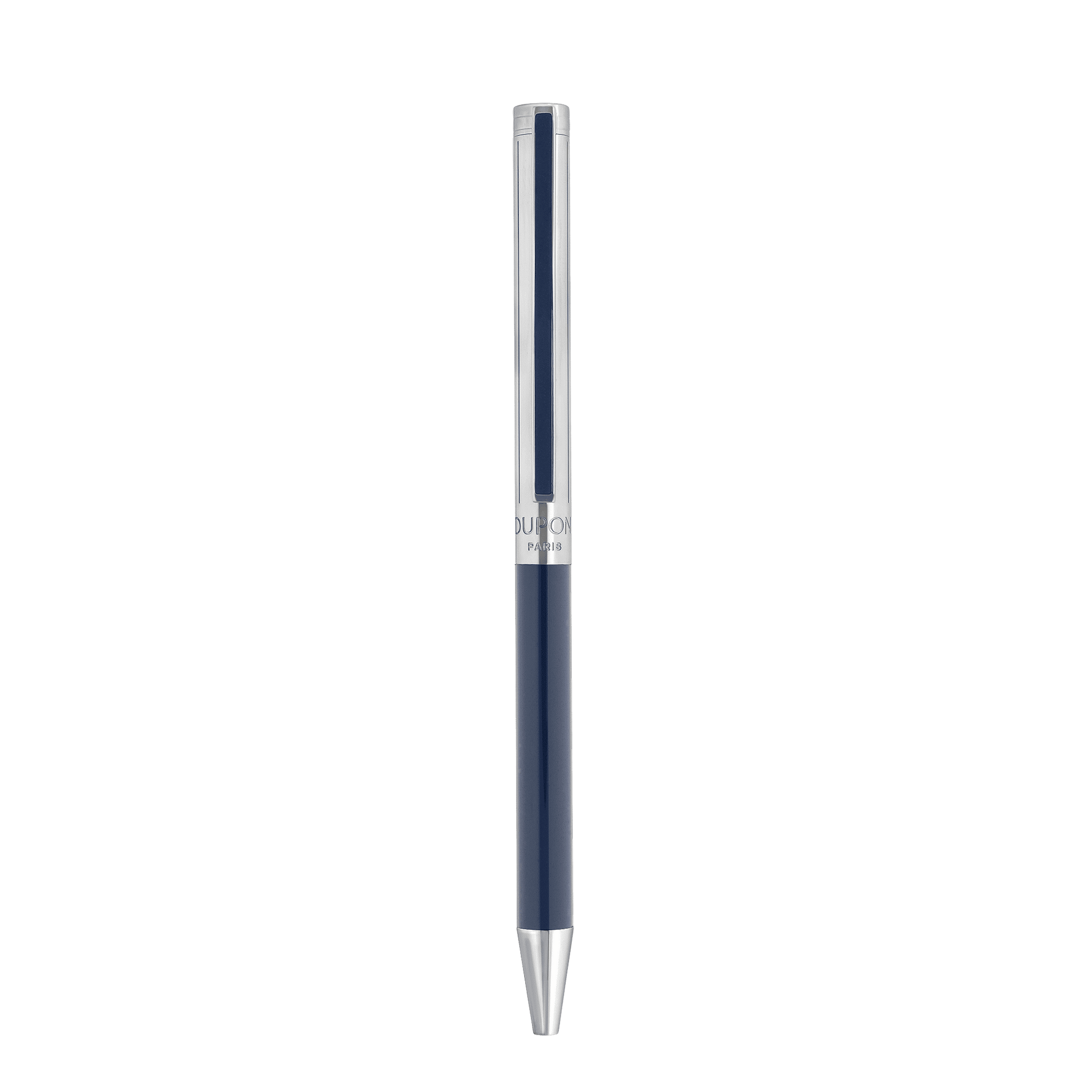 S.T. Dupont Classique Ballpoint Pen Blue Lacquer Palladium