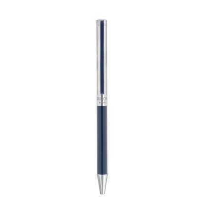 S.T. Dupont Classique Ballpoint Pen Blue Lacquer Palladium