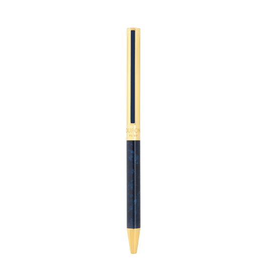 S.T. Dupont Classique Popote Ballpoint Pen Blue Yellow Gold