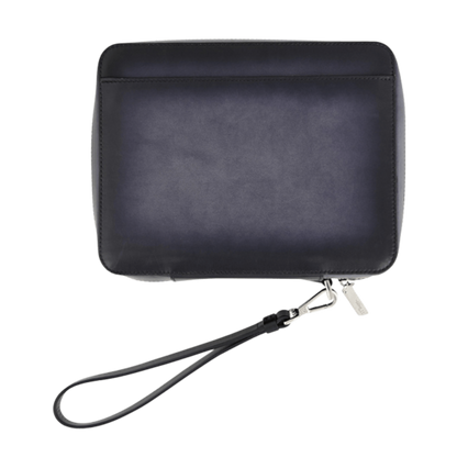 S.T. Dupont Bag Pochette Cigare Noir Patine — angle view