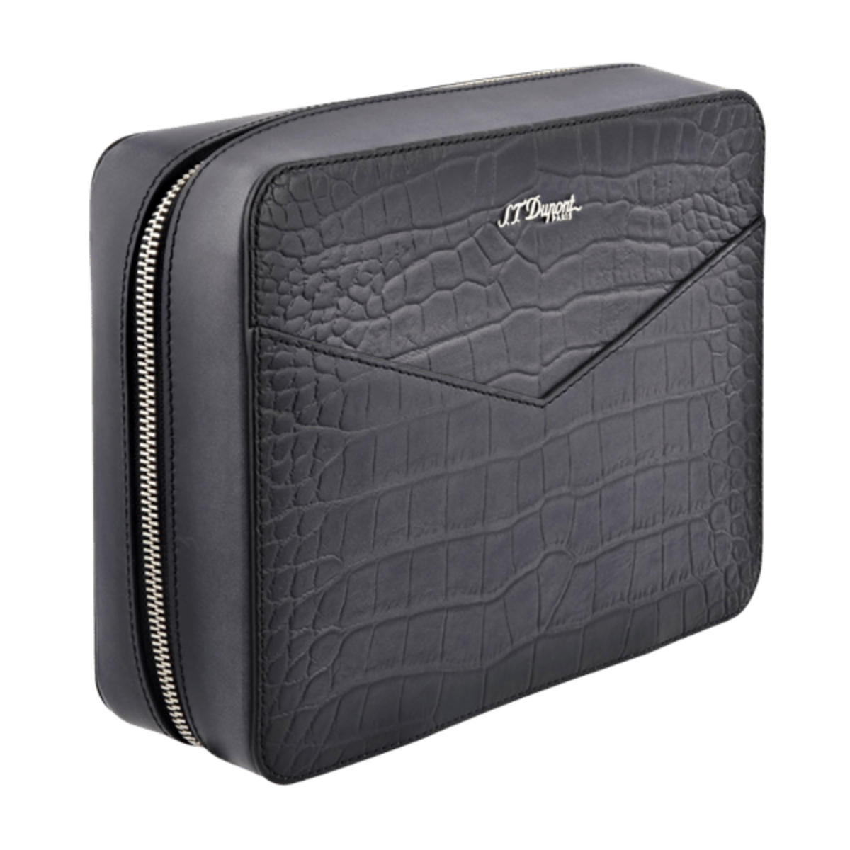 S.T. Dupont D-Line - Cigar Pouch Black Patina — view 5
