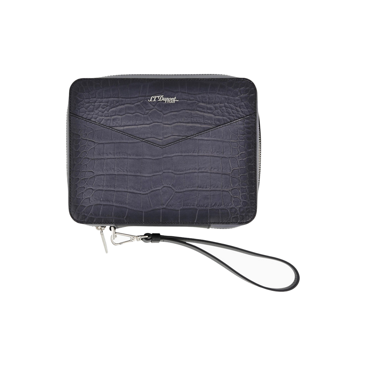 S.T. Dupont Bag Pochette Cigare Noir Patine