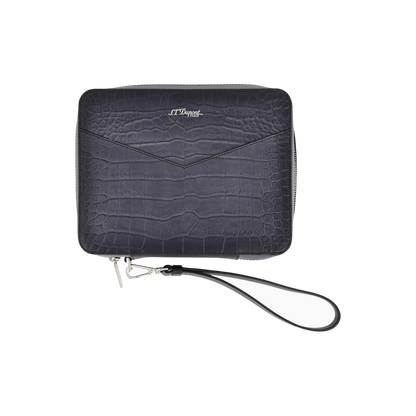 S.T. Dupont Bag Pochette Cigare Noir Patine