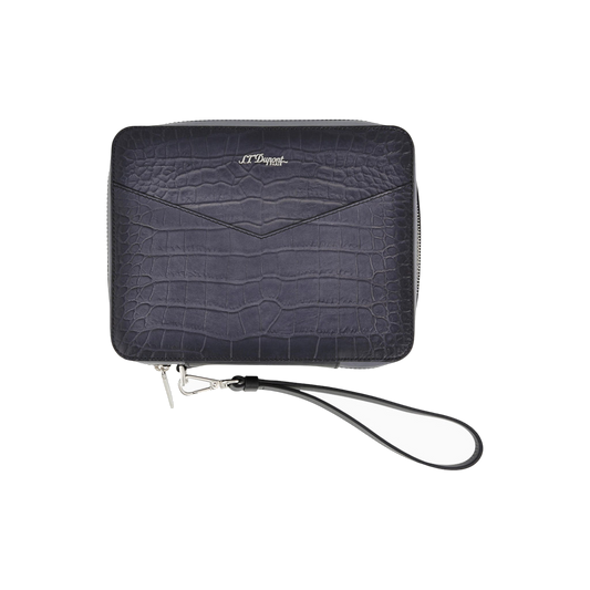Sac S.T. Dupont pochette cigare noir patiné