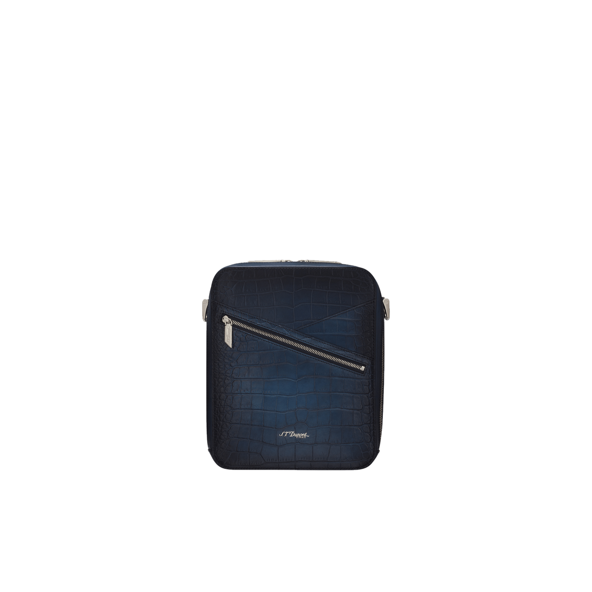 Sac bandoulière S.T. Dupont cigare bleu grainé