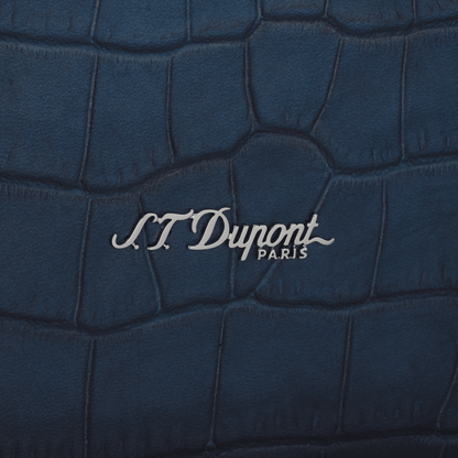 S.T. Dupont D-Line - sac cigare bandoulière bleu Crust — vue 5