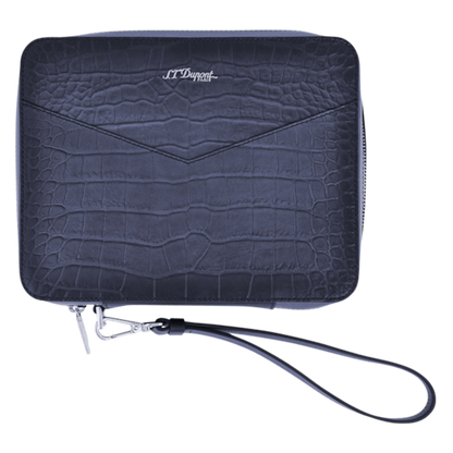 S.T. Dupont Bag Pochette Cigare Bleu Patine