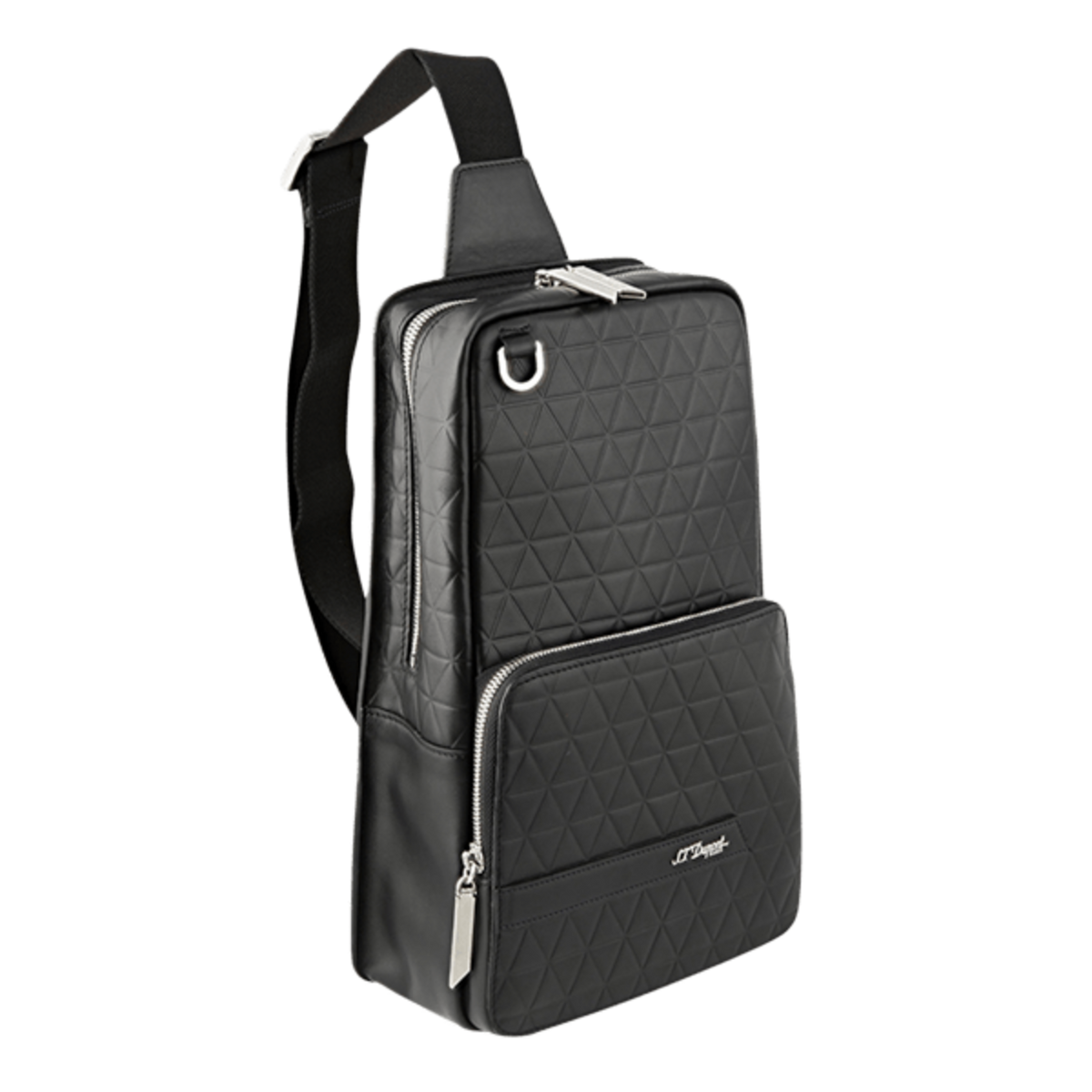 S.T. Dupont Bag Sling Noir — angle view
