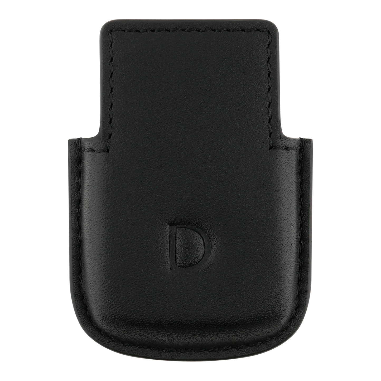S.T. Dupont Ligne 2 lighter case, black leather