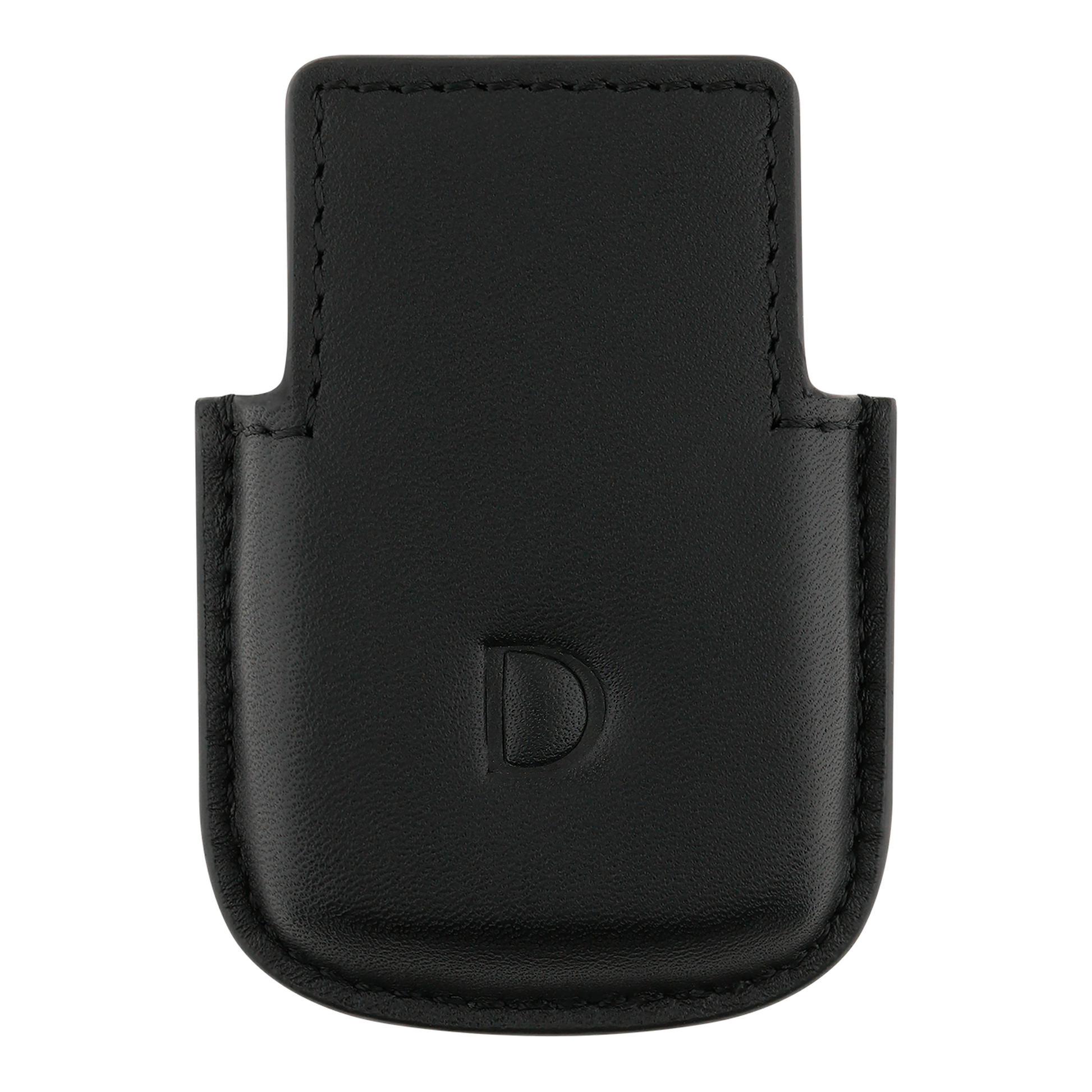 S.T. Dupont Ligne 2 lighter case, black leather