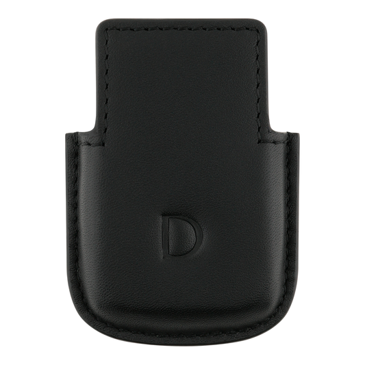 S.T. Dupont Ligne 2 lighter case, black leather