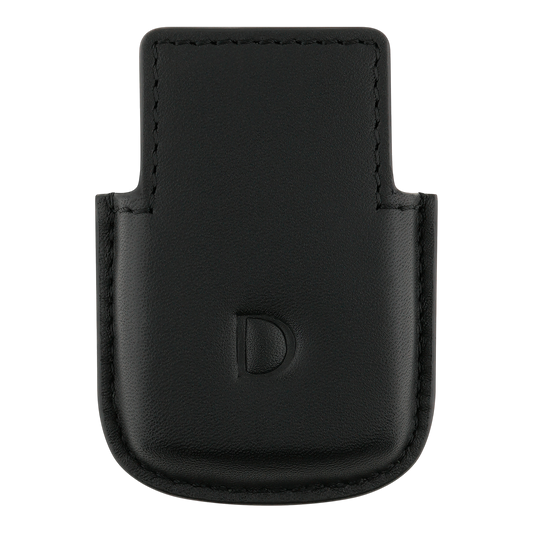 S.T. Dupont Ligne 2 lighter case, black leather