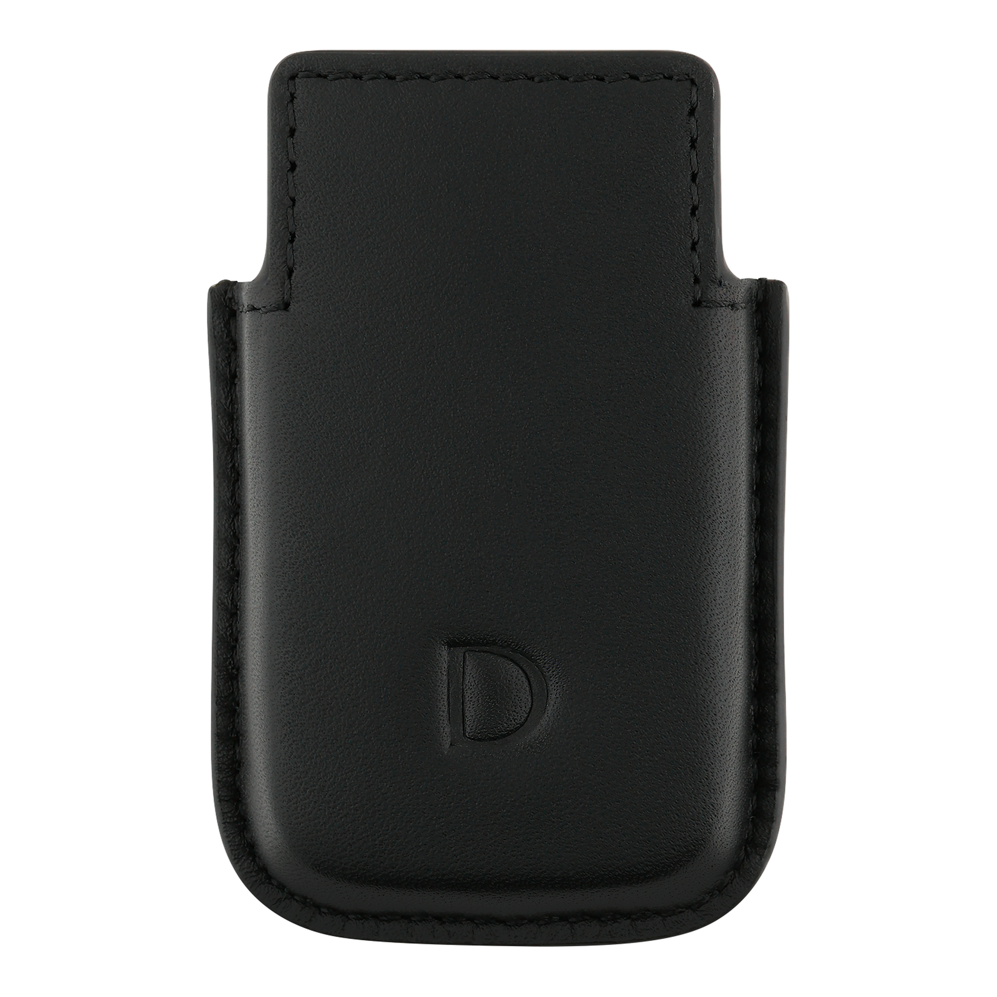 S.T. Dupont Biggy lighter case, black leather