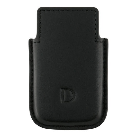 S.T. Dupont Biggy lighter case, black leather
