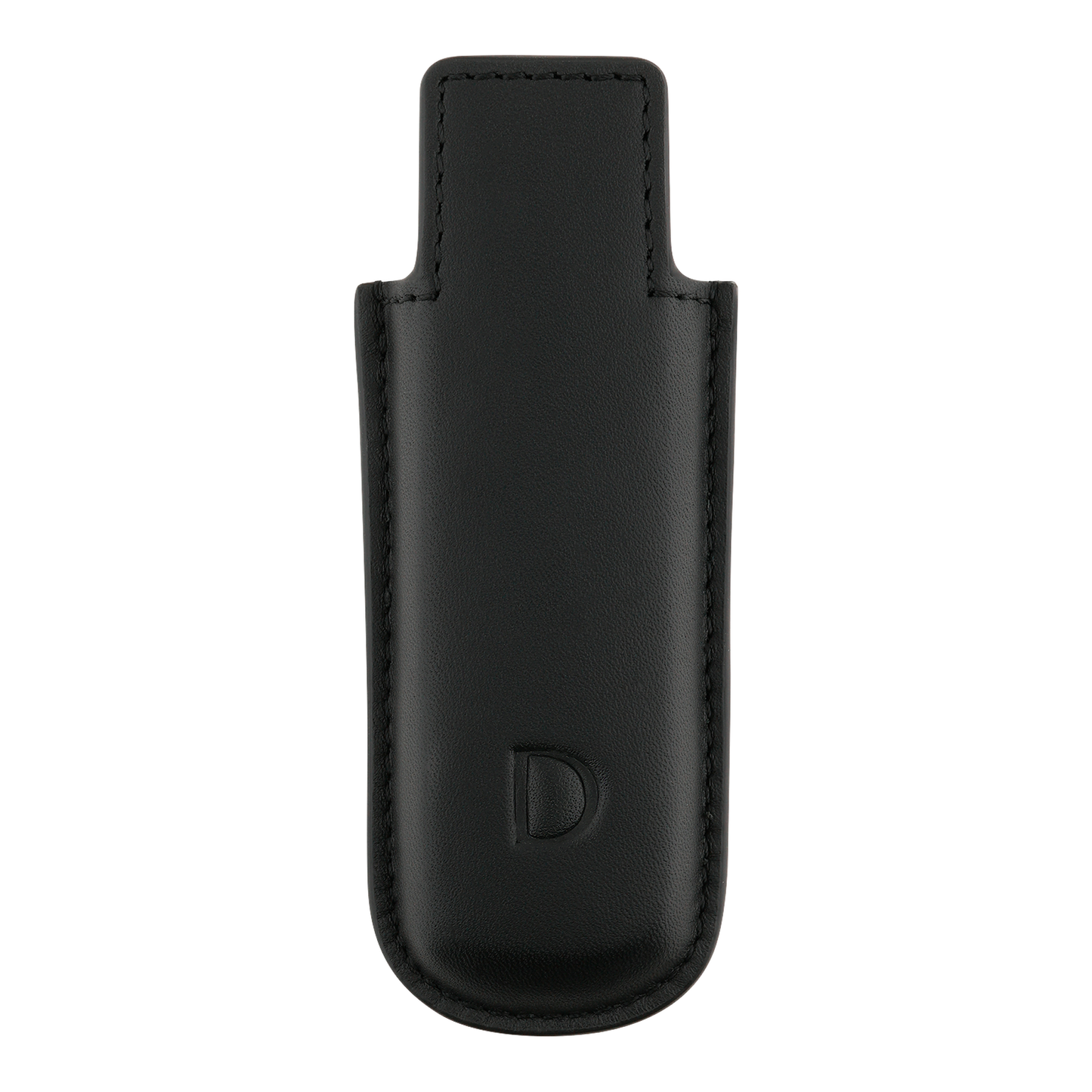 S.T. Dupont Twiggy lighter case, black leather