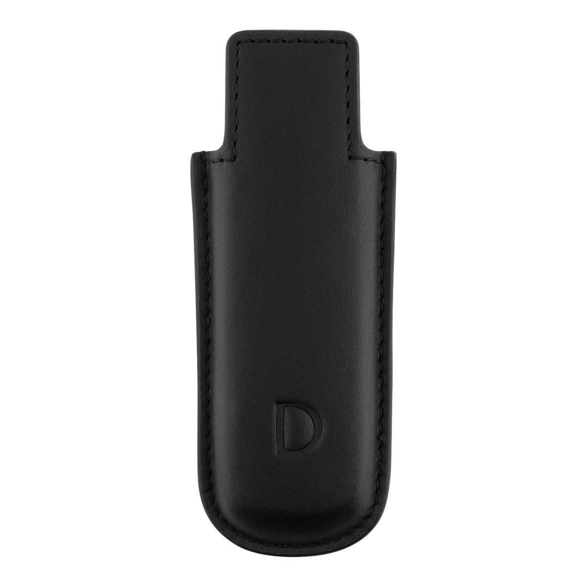 S.T. Dupont Twiggy lighter case, black leather