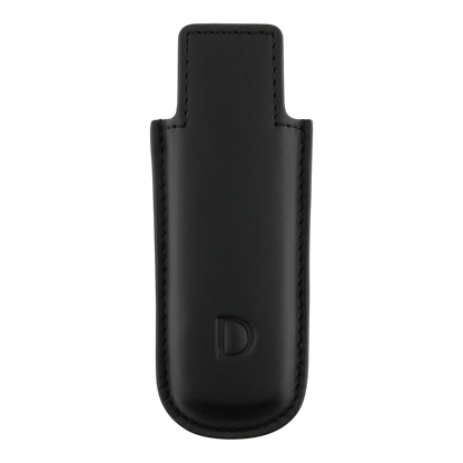 S.T. Dupont Twiggy lighter case, black leather