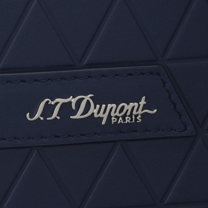 S.T. Dupont Bag Cross Body Zip Firehead Blue — detail view