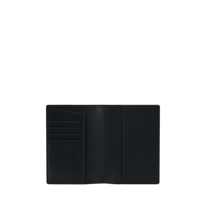 S.T. Dupont Passport Holder Firehead Black — alternate view