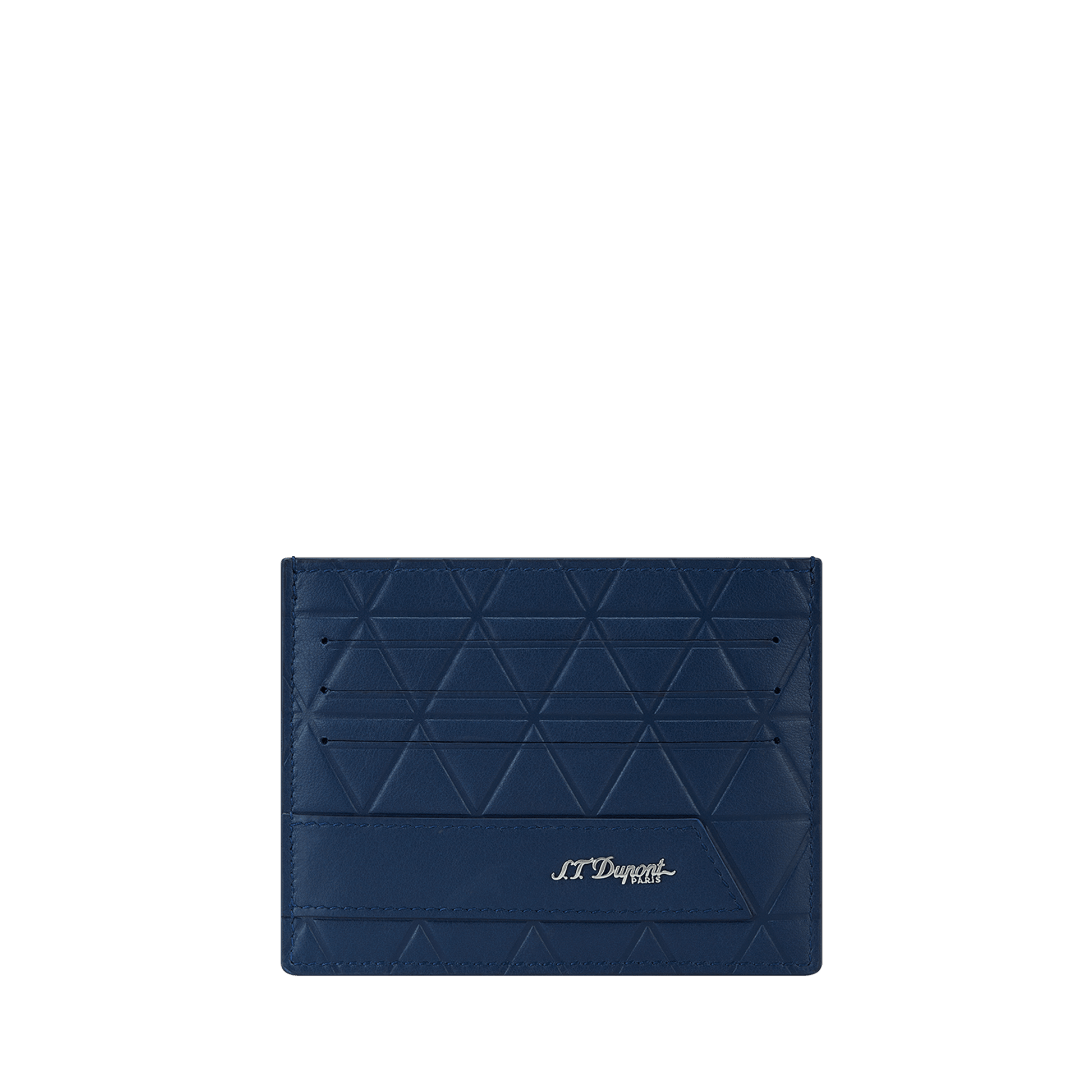S.T. Dupont Card Holder Firehead Blue