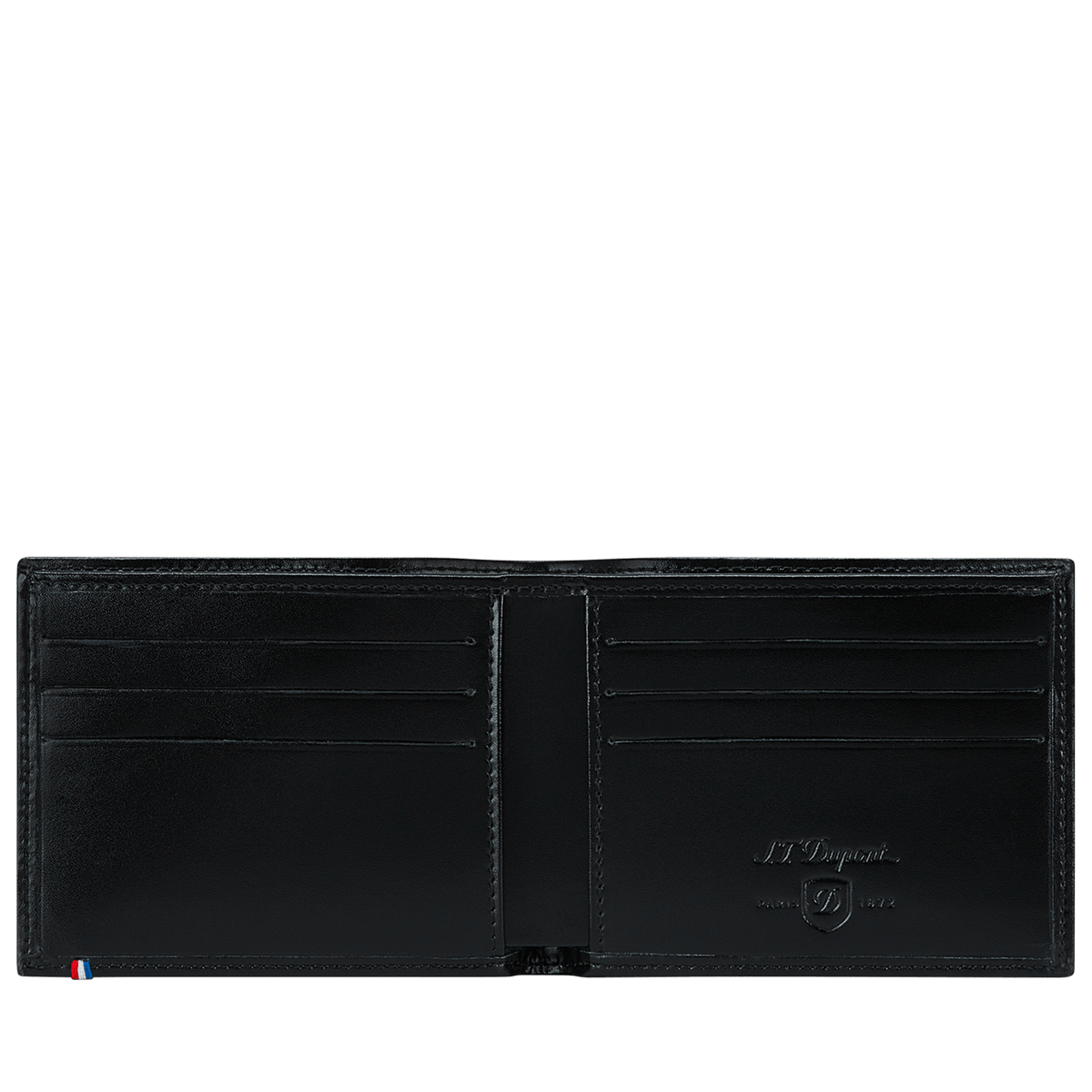 S.T. Dupont Card Holder Billfold 6 Card E Blue — alternate view